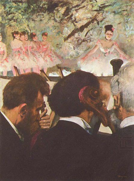 Musicians in the Orchestra, Edgar Degas